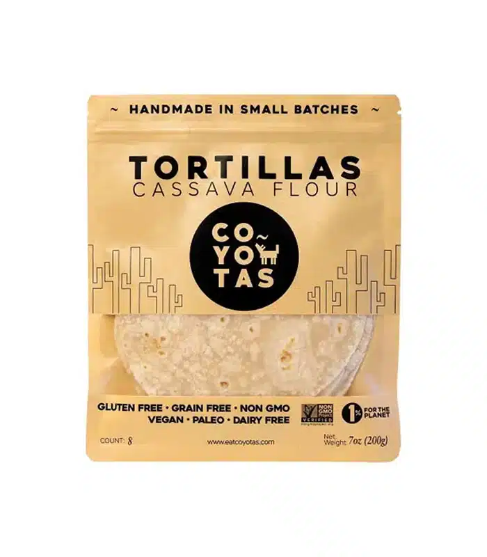 Cassava Flour Tortillas